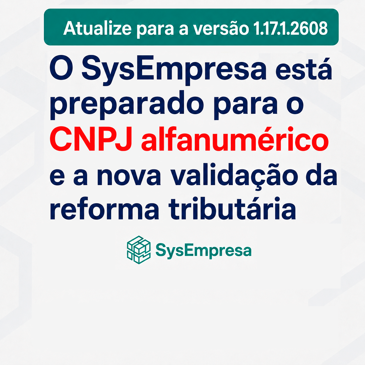 Nova Atualização